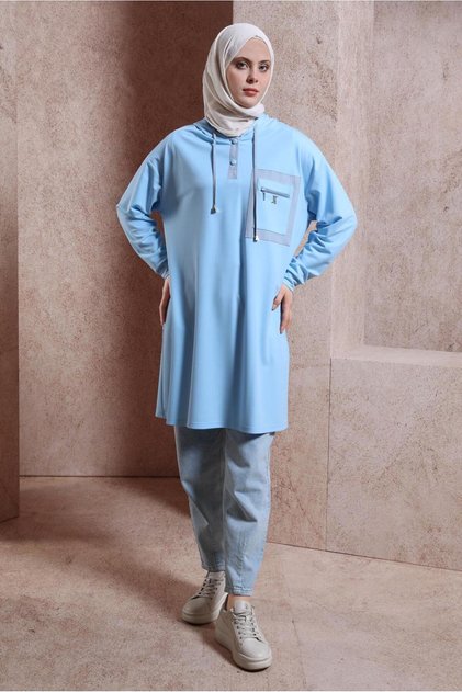 HOODED TRACKSUIT TUNIC 43846