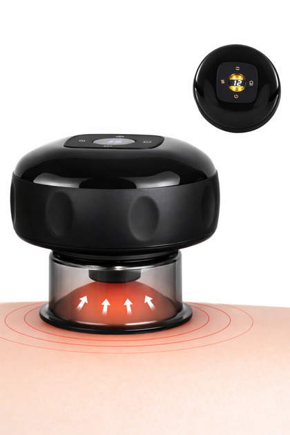 Intelligent Breathing Cupping Massage Instrument with Heat and Negative Pressure