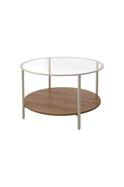 orta sehpa, açık bej-kahverengi, 75 cm