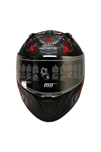 MTS Pro Helmets M-801 Snake Full Face Motosiklet Kaskı - Fiyatı