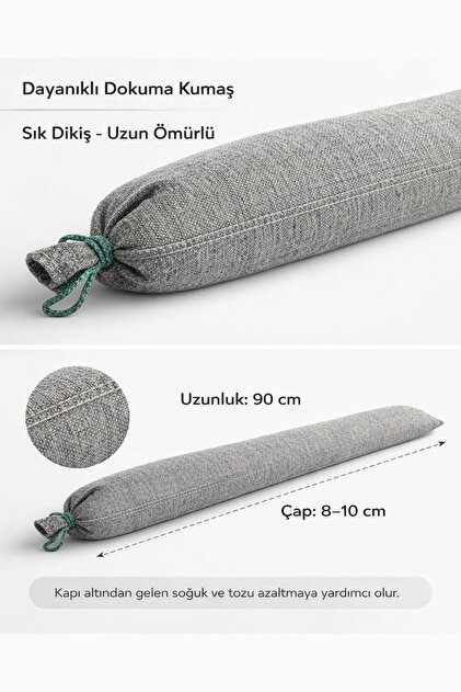 Kapı Altı Rüzgar Soğuk Yağmur Önleyici Kum Torbası