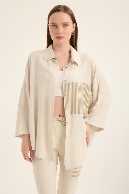 Linen Striped Shirt