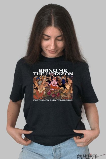 Тениска Рок Bring Me The Horizon Post Human Дамска