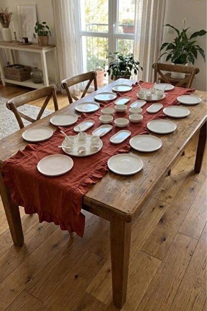 12 NAUTCA150セット Atbyhome Duru Nival 12 Kişilik 50 Parça Porselen Kahvaltı Takımı