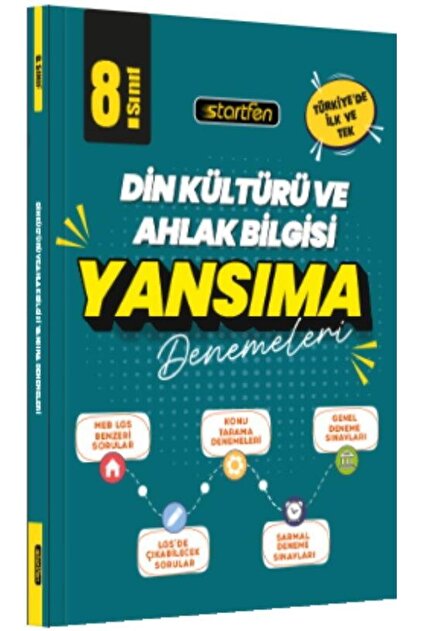 startfen Yayınları 8. Sınıf Din Kültürü ve Ahlak Bilgisi Yansıma