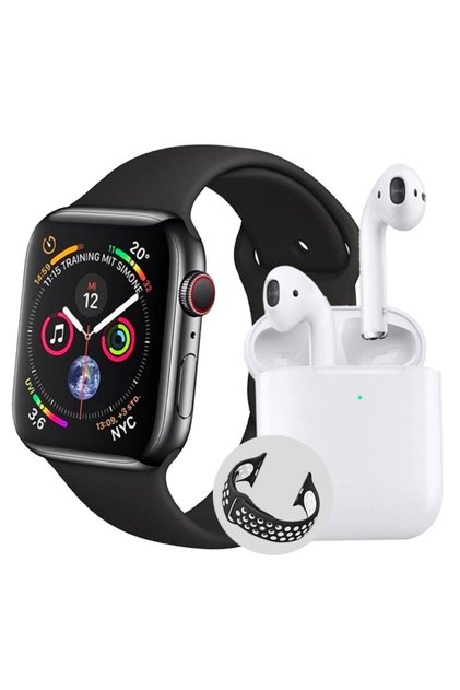 Ceas inteligent T55 Pro Max + Căști Bluetooth + Stație de încărcare + Curea suplimentară - Set complet