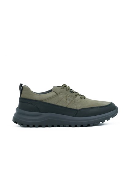 Genuine Nubuck Leather Casual Men's Shoes Eva Sole - 2755
