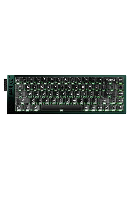 IQUNIX Meet68 Ultra Aurora Green %65 Omega Manyetik Switch 8K Hz