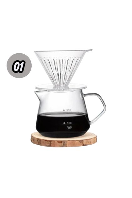 طقم تقطير القهوة v60 01