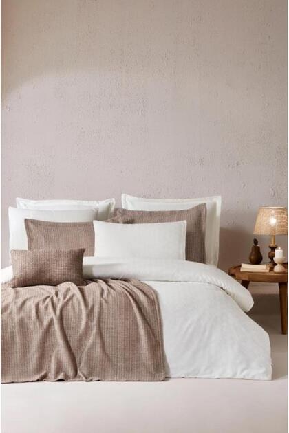 Serenity Double Bed Cover Duvet Cover Set Decorose