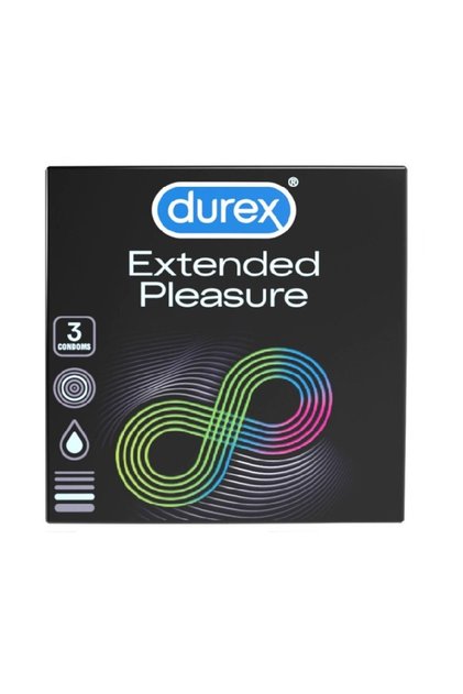 Set 4 x 3 Prezervative Extended Pleasure