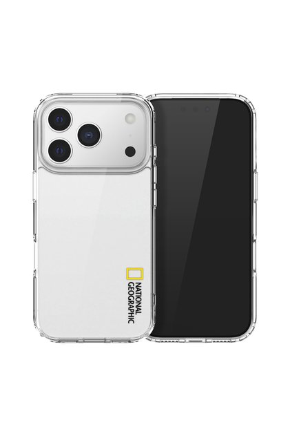Crystal Clear Case V2 (Jell Hard) iPhone 17 Pro Max - Black Logo