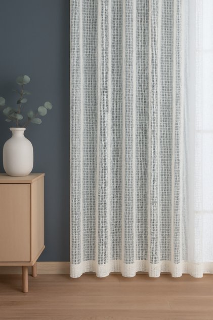 Modern Macrame Mesh Pleated Tulle Curtain Living Room Bedroom Children's Room