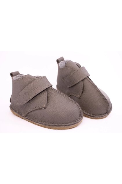 Μπότες Barefoot Cappucino από φυσικό δέρμα