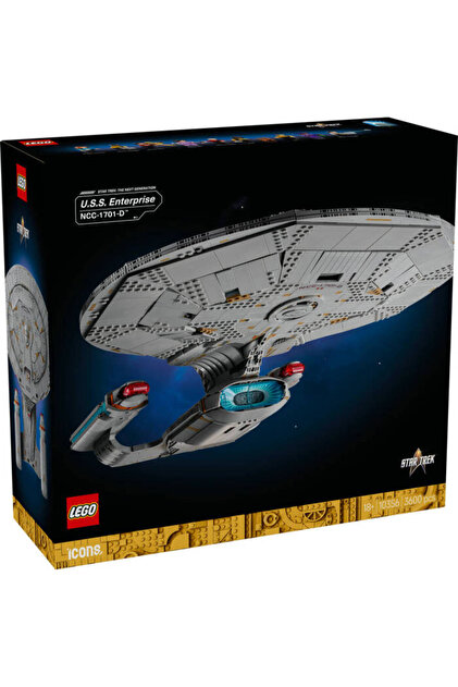 LEGO Icons Star Trek: U.S.S. Enterprise NCC-1701-D™ 10356 - Fiyatı