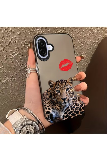 Samsung Galaxy A07 Compatible Dirt-Repellent Sitting Tiger Themed Printed Pattern Phone Case Mk01A