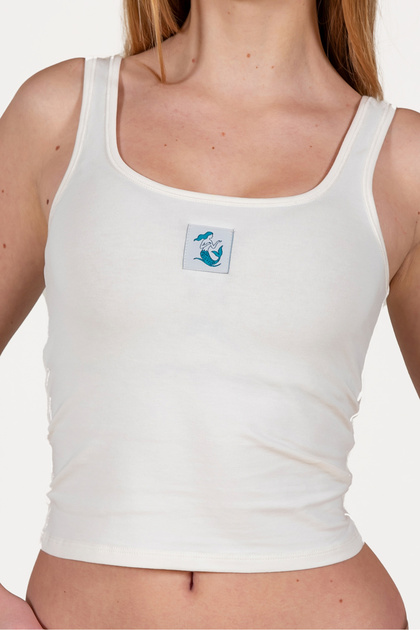 Camisole Top Undershirt - Soft Beige (Single Undershirt)