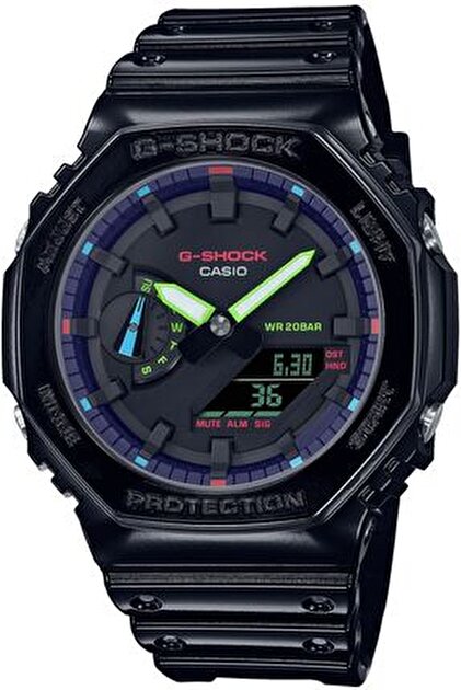 Casio G-SHOCK GA-2100RGB-1ADR Erkek Kol Saati - Fiyatı, Yorumları