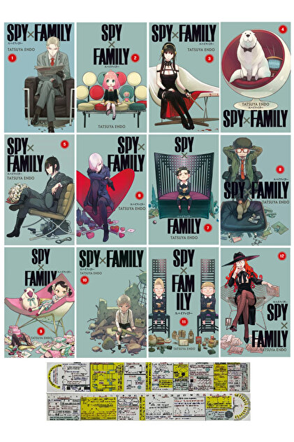Gerekli Şeyler Yayıncılık Spy x Family 1-2-3-4-5-6-7-8-9-10-11