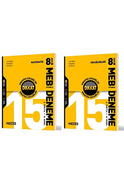 Hız Yayınları Hız 2026 8. Sınıf Lgs Matematik + Türkçe + Fen +