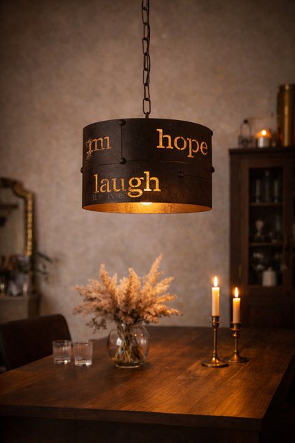 COLDINGHAM 49734 Lampă suspendată (pendant) Vintage, E27, max 60W, IP20