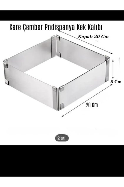 Oven Cake Mold Stainless Steel Square and Rectangular Adjustable Sponge Cake Mold Pastry Utensils