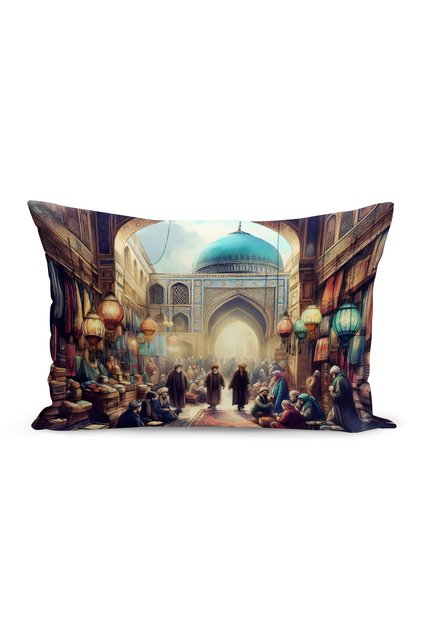 Ramadan Series Double Sided Digital Printed Throw Pillow Case (Ramadan Cushion Cover)