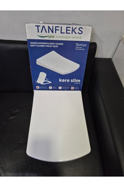 Yavaş kapanır Klozet Kapağı KARE