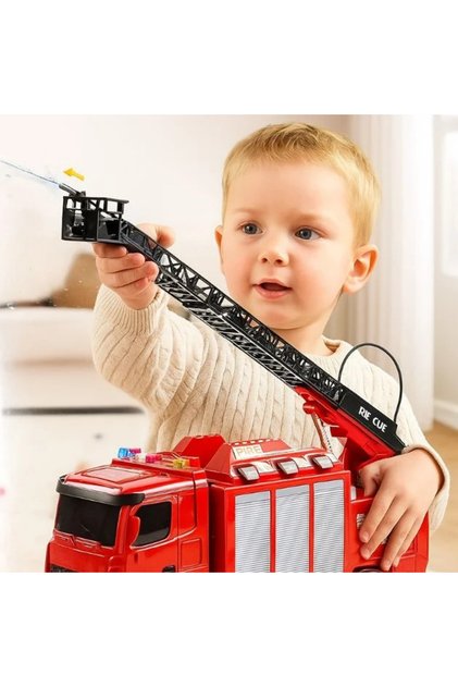 Autospecială de pompieri FireFighterz™ cu unitate de pompieri și aspersor cu apă