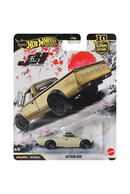 HOT WHEELS Premium Car Culture Japan Historics 5 Datsun 620 FPY86