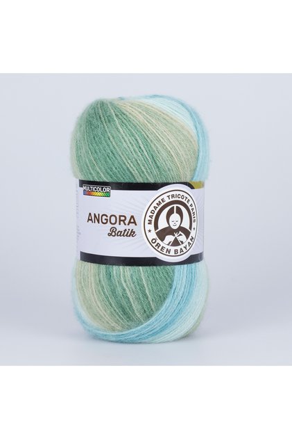 Angora Batik El Örgü İpi | 0855 | Batik Desenli, Tiftikli ve Yumuşak Şal & Yelek İpi
