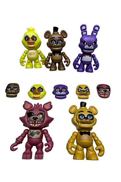 EGOMONİİ Freddy Oyuncak Figürleri Five Nights At Freddy's Fnaf 5