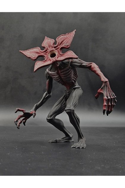3D Baskı - Stranger Things Demogorgon Koleksiyonluk Figür 14 cm