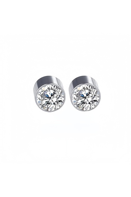 WHITE 1pair 1/4pairs Magnetic Punk Vintage Nose Studs - No Piercing Required, Fashion Women's Pierci