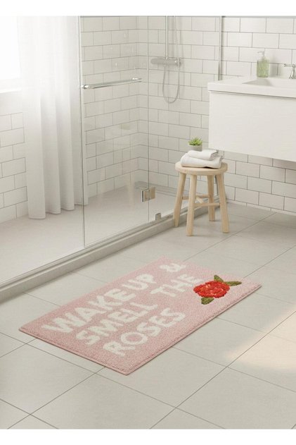 Wake up and Smell the Roses Bath Mat 60X100Cm
