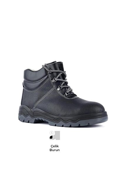 Pro Loder 072 S1 SRC Baskılı Deri Çelik Burun İş Botu