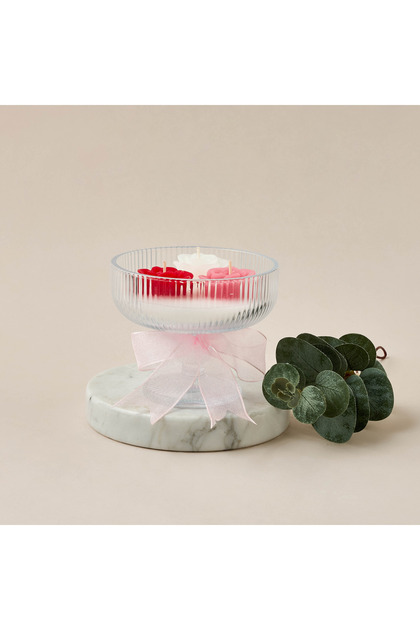 Rose Scented Jar Candle - 64 gms