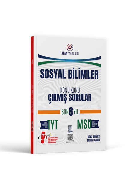 Alan Yayınları TYT MSÜ Sosyal Bilimler Konu Konu Çıkmış Sorular
