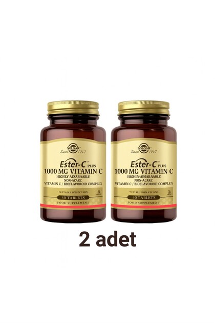 Ester-C™ Plus 1000 mg (Mide hassasiyeti yaratmayan C vitamini desteğidir.) 30 Tablet