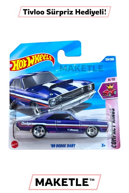 '68 Dodge Dart - HYY70 - Tivloo Sürpriz Hediyeli