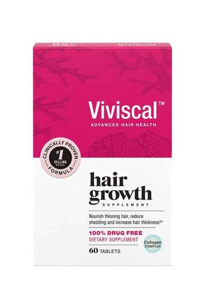 Hair Growth Supplement for Women | Iron, Biotin, Zinc & Vitamin C | 60 Tablets