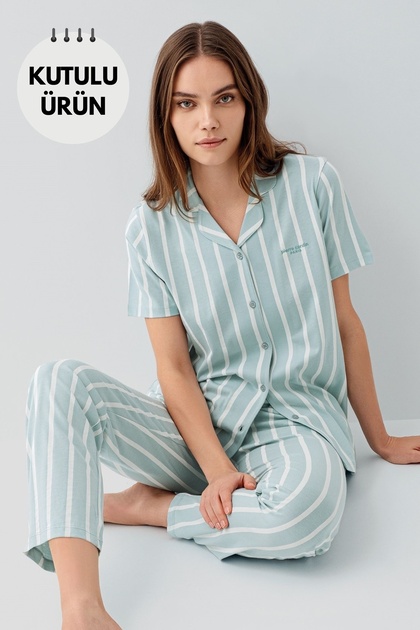 Shirt Pajama Set-M91.53