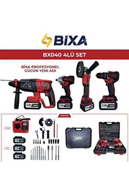 RAXTOR Profesyonel 36v Matkap Hilti Taşlama Somun Sıkma Makas