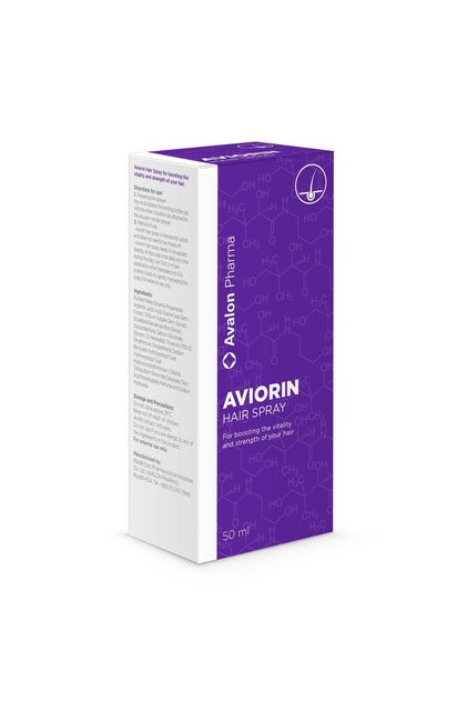 أفيورين بخاخ لقوة الشعر ومنع تساقطه من افالون فارما AVIORIN HAIR SPRAY 50ML