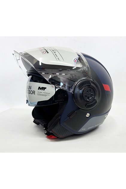 Helmets Viale Sv Advance C67 Mat Renk İç Güneş Vizörlü