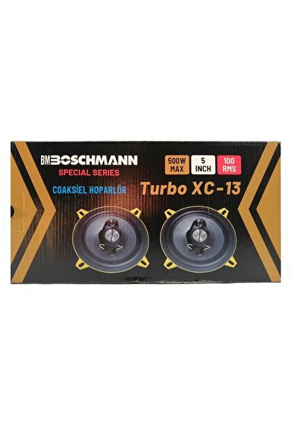 Boschmann Turbo XC-13 Koaksiyel Hoparlör Tweeterlı Özel Seri 13 Cm