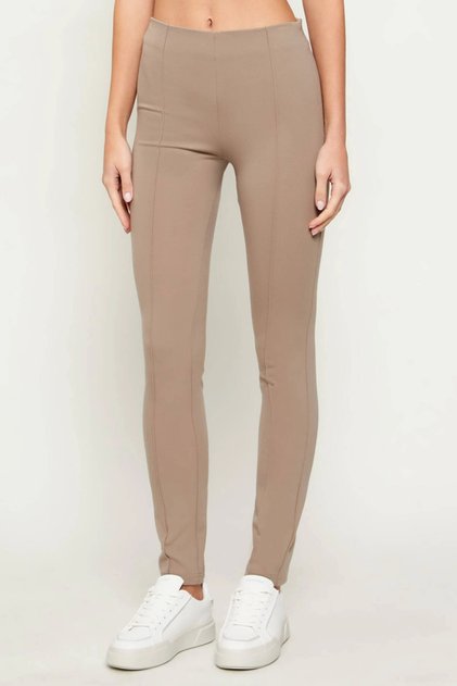 Annie Slim Fit Women's Beige Leggings V6Rb08Kd822-G1O3
