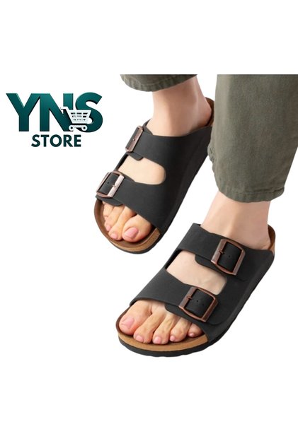 Yns Unisex2 Buckle Black