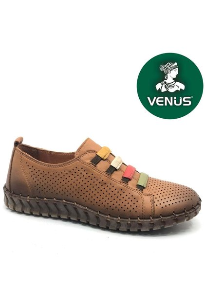 Viyee Genuine Leather Orthopedic Women's Casual Shoes Taba