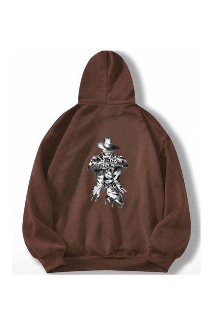 Unisex Men/Women Colorful Adamkvby Custom Printed Cotton Oversized Hooded Sweatshirt